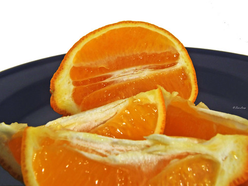 Plate of Oranges