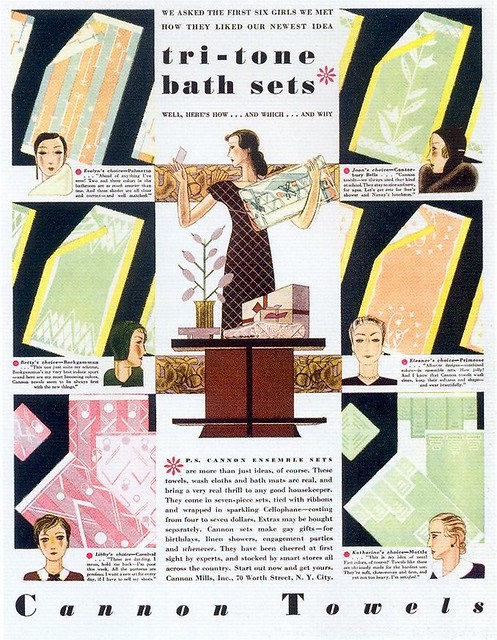 Cannon Towels, 1931