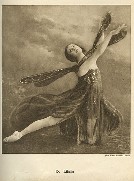 Ernst Schneider Anna Pavlova Libelle I 1920s