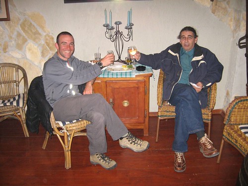 A drink with Aleksandar Popovic, president of Roberta Bicycle Club, Rijeka, Croatia