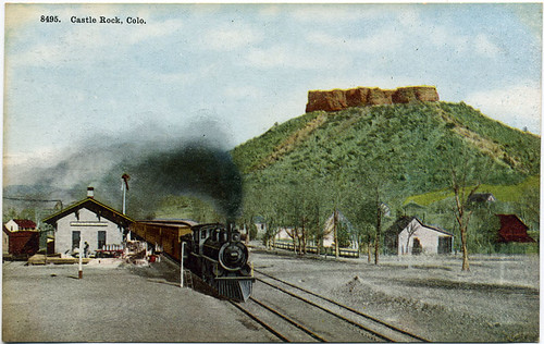 Postcard: Castle Rock, Colo.