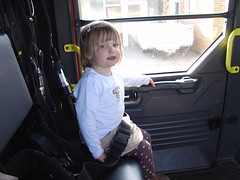 In the fire engine