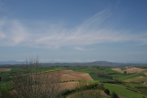 Vue de Carla-Bayle (Ariège)