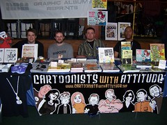 APE 2007: The Cartoonists With Attitude Table