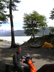Camping at Refugio Grey