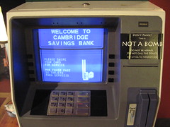 This ATM is NOT A BOMB