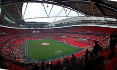 Wembley Panorama-England Vs Italy U21s
