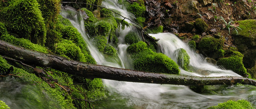 Susec waterfall in Ilirska Bistrica, Slovenia