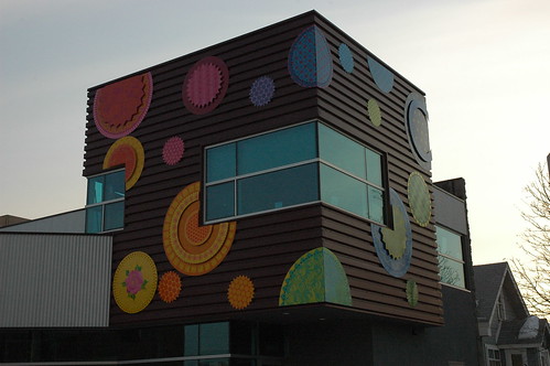 Funky building design, Anchorage, Alaska by Wonderlane