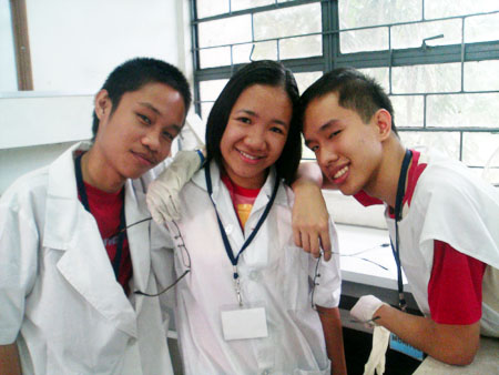 With Checa and Juanchi