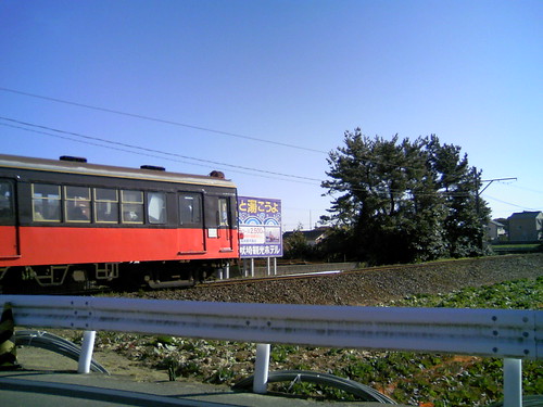 Local train about to close its business because of its minus profit (efforts going on to save it): Choushi City, Chiba, Japan