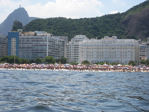 O Cristo abençoa Copacabana