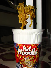 Pot Noodle experiment