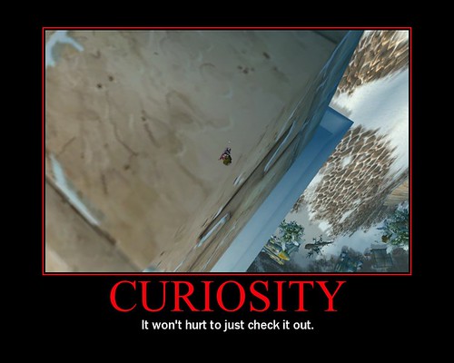 Curiosrity Posters - It wont hurt to just check it out, Motivational Poster, demotivational posters, funny motivational posters