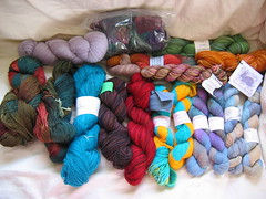 fancy sock yarn