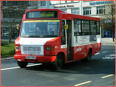287 N287PDV Plymouth Citybus