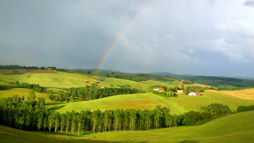 A Rainbow in Tuscany