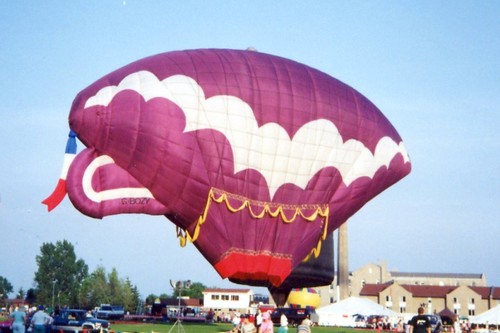 Purple Cloud Balloon