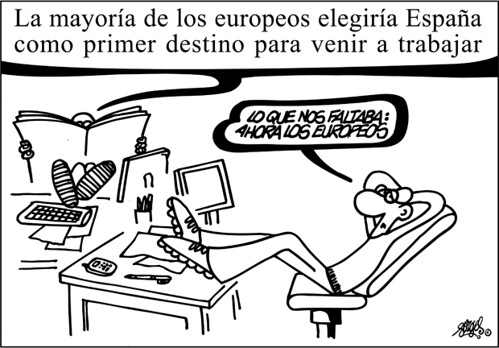 Viñeta publicada por El País (21/02/2007)
