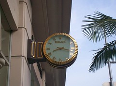 Clock in Beverly Hills