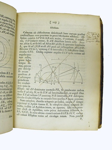 'Scholium' from Newton's 'Principia'