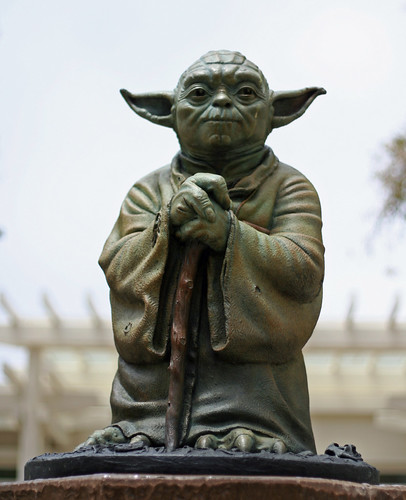 Yoda statue