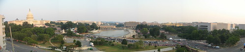 View of the Capitol from the Department of Labor Roofdeck