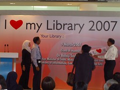"I Love My Library 2007" - The Launch