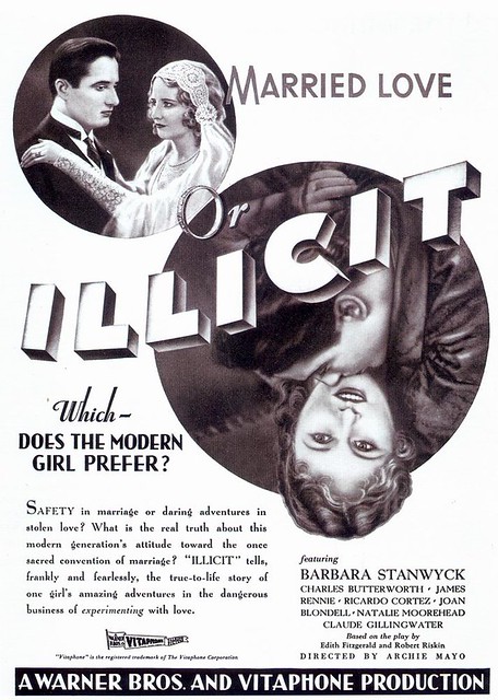 Illicit, 1931