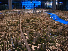 The largest model of a city in the world. The model occupies an area of over 100 square metres and is in 1:2000 scale. [IMG_1690]