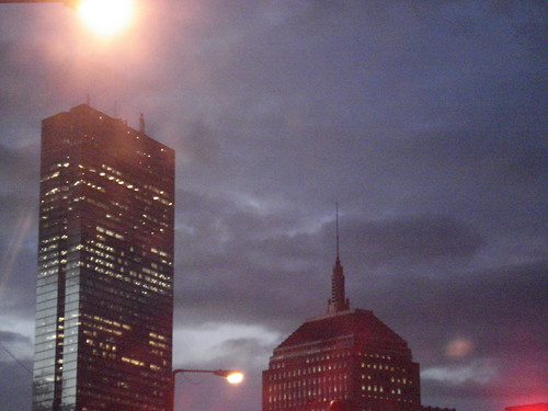 A great shot of the Hancock buildings