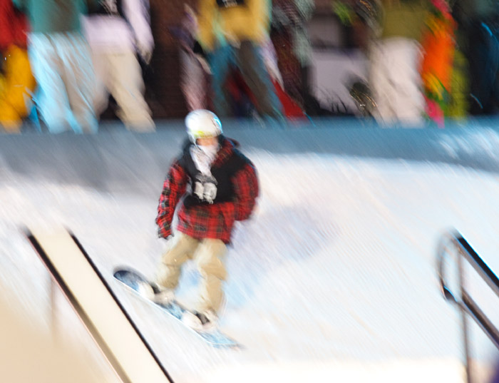 Watercolor Snowboarder