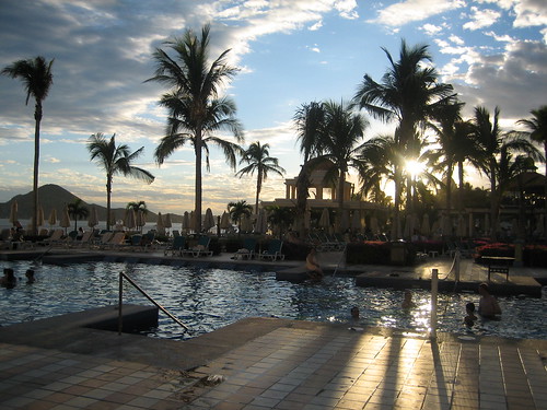 Sunset at the Riu Palace in Cabo