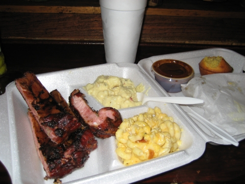 BBQ from Tom Jenkins' Bar-B-Q in Ft. Lauderdale