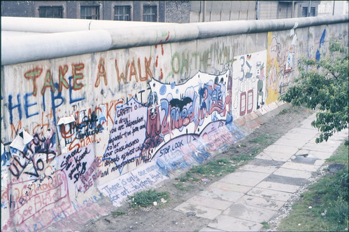 Berlin Wall graffiti 1985