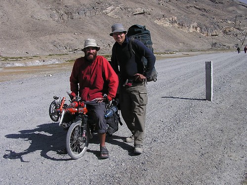 A forgotten photo - met Barbora & Petr from the Czech Republic in the Wakhan Valley, Tajikistan