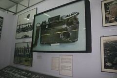 Journalist's camera at the War Remnants Museum
