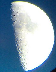 Moon on a Mobile Phone