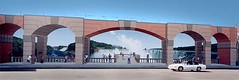 After, Shopping Center, Niagara, NY, mural by Eric Grohe