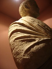 Roman statues in Amasra on the Black Sea coast of Turkey