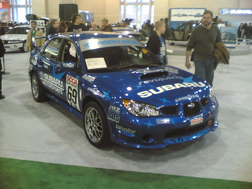 Subaru Wrx Sti Rally Car. Subaru WRX STi Rally Car. - Taken at 4:27 PM on February 10, 2007 - cameraphone upload by ShoZu
