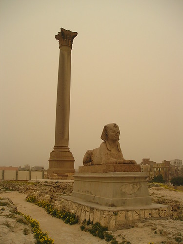 Alexandria Pompey's Pillar & Serapeum por obrien26382.