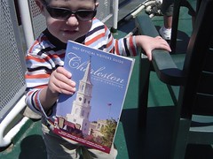 Caden with Charleston Tour Guide