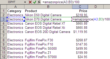 Amazon Web Prices