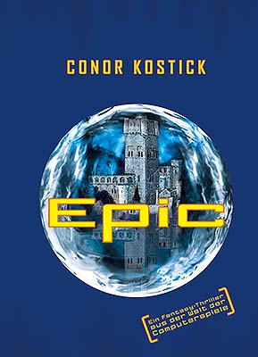 The new German cover of Epic by Conor Kostick