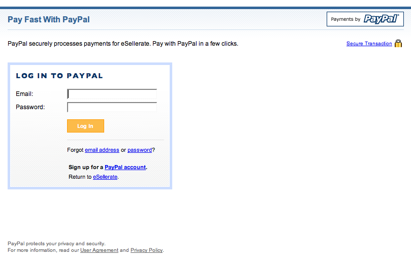 PayPal Redesign?