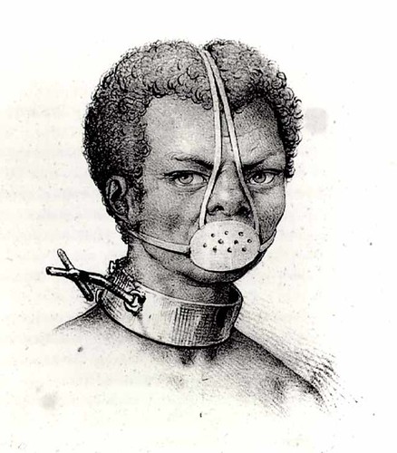 Image of Slave with iron Muzzle