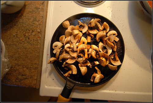 The pancake used for mushrooms