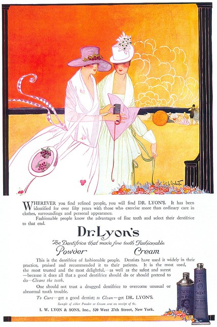 Dr. Lyon's Dentifrice, 1918