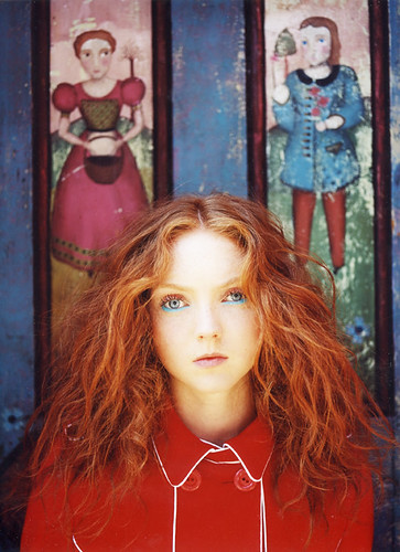 italians with red hair. Lily Cole - Italian Vogue